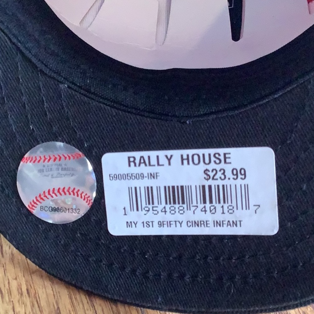 New Era Cincinnati Reds 9Fifty Hat - Infant size - Picture 4 of 6